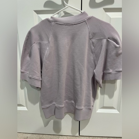 Agolde Puff Sleeve Sweatshirt Tee - Picture 6 of 6